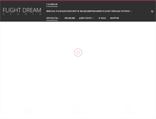 Tablet Screenshot of flight-dream.com